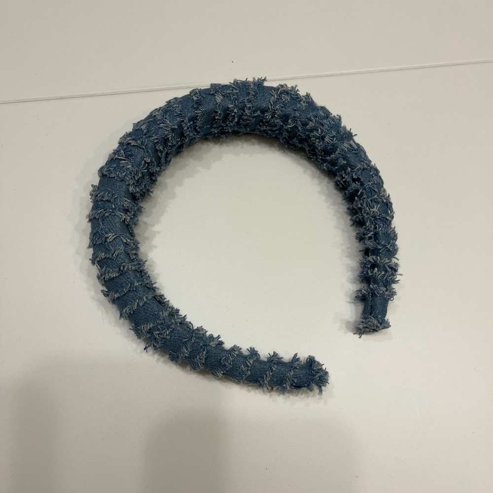 Denim headband